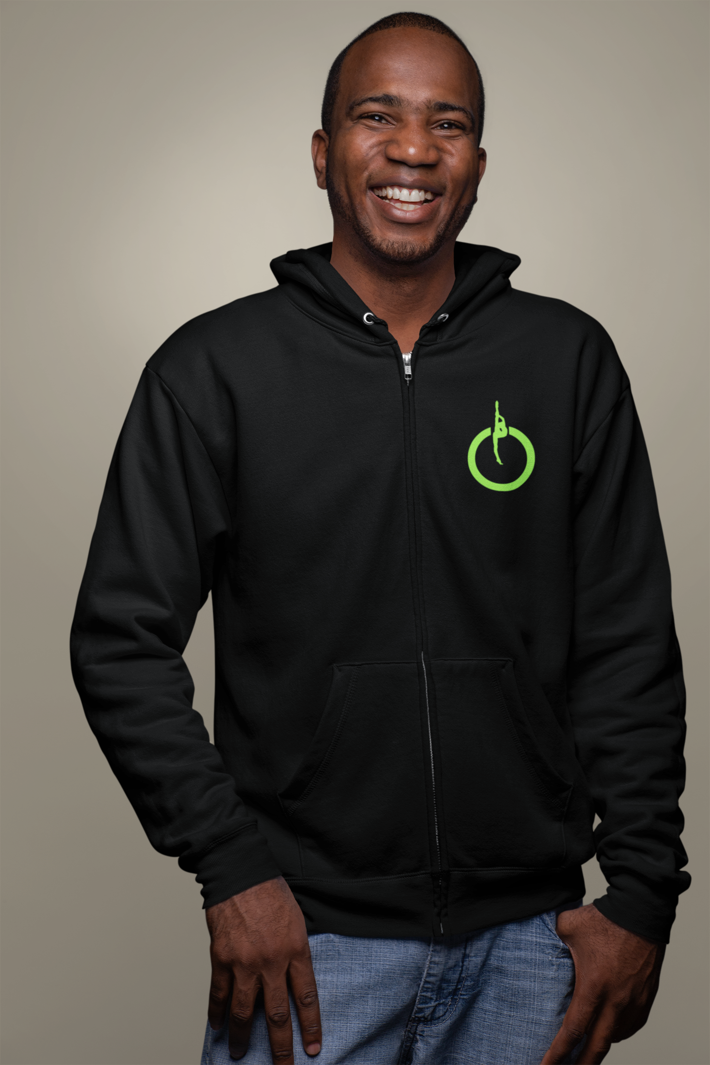 WE ARE PDC zip hoodie