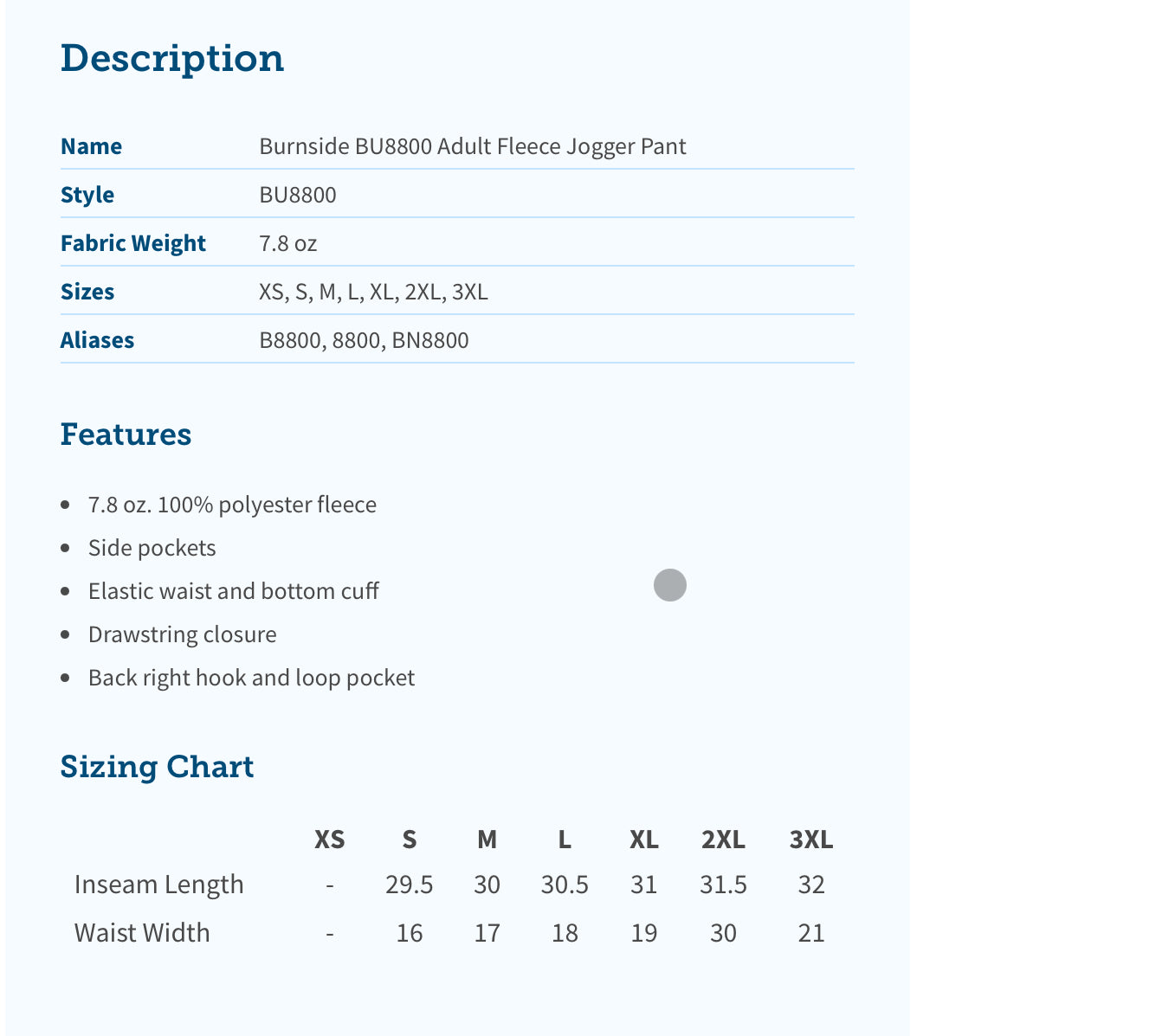 PowerUp Dance Center Value Joggers