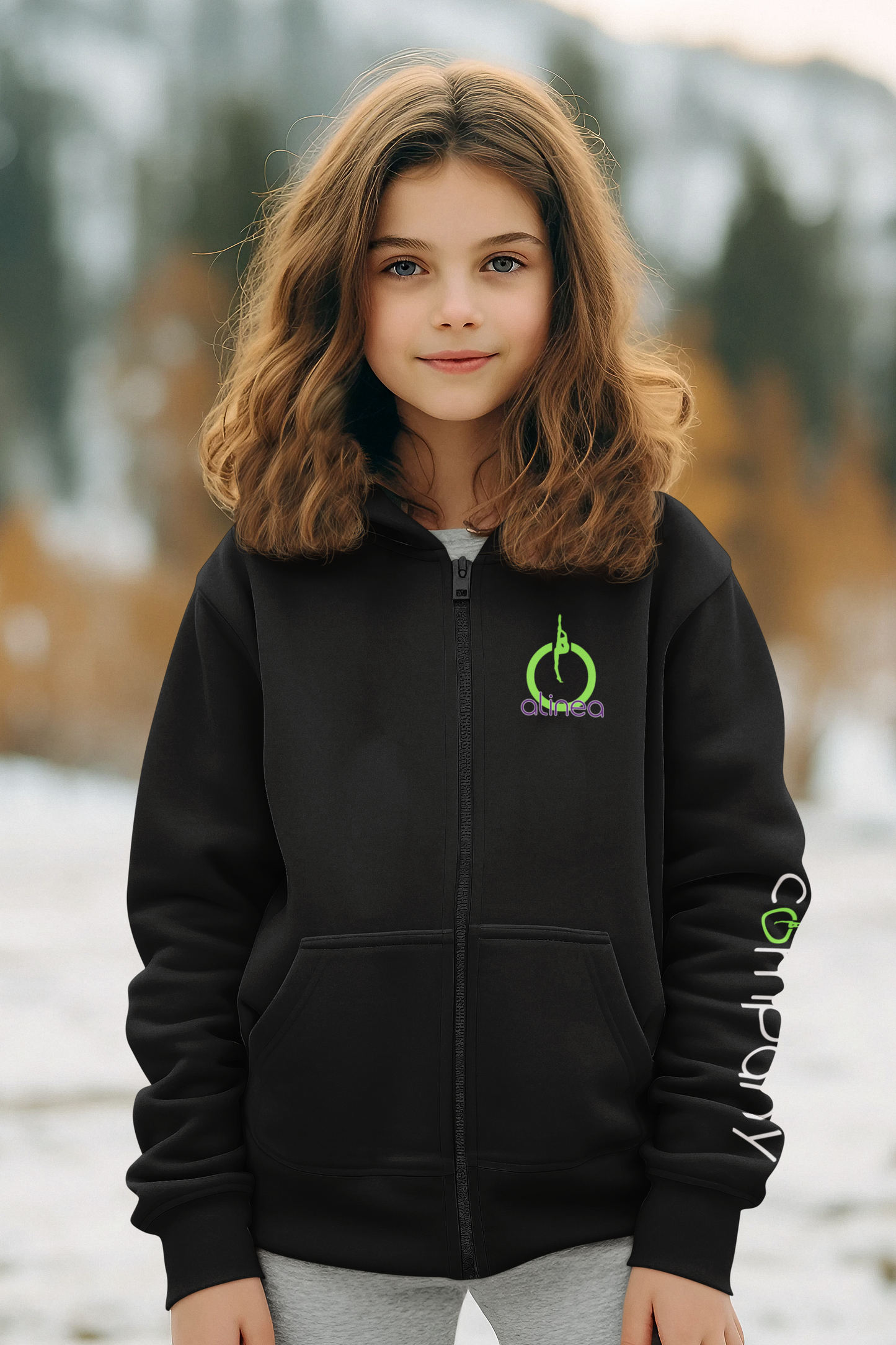 Personlized Company Zip hoodie