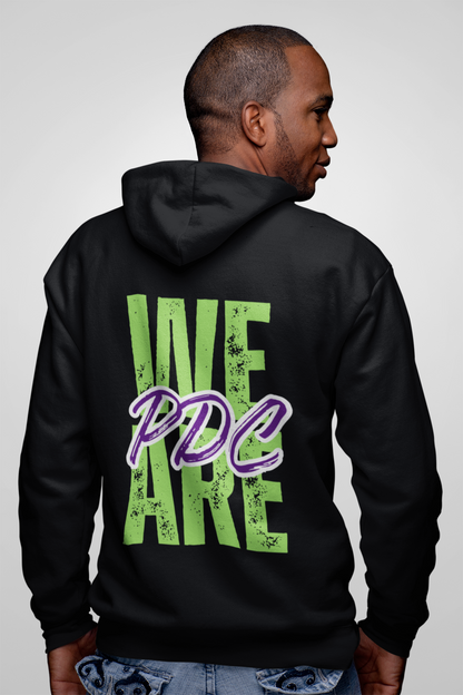 WE ARE PDC zip hoodie